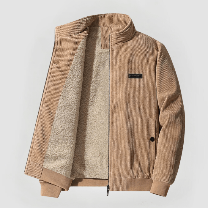 UDO - CORDUROY JACKET WITH FLEECE LINING