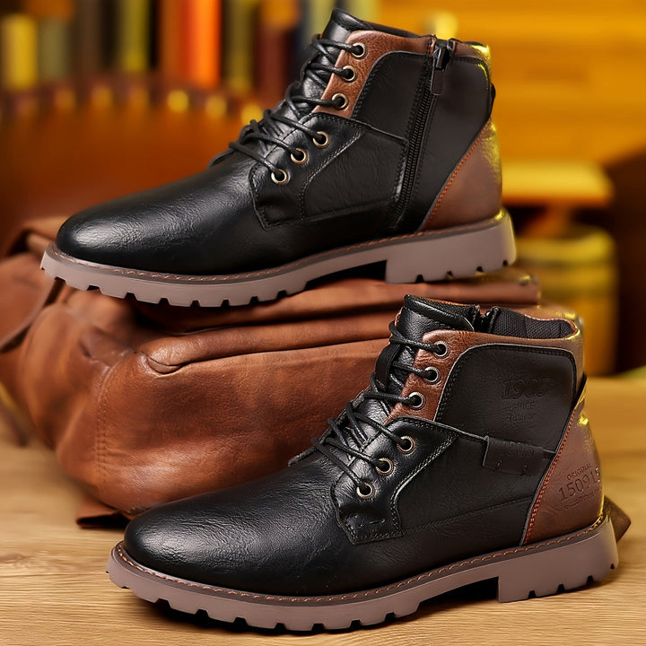 Daniel™ Vintage Lace-Up Boots