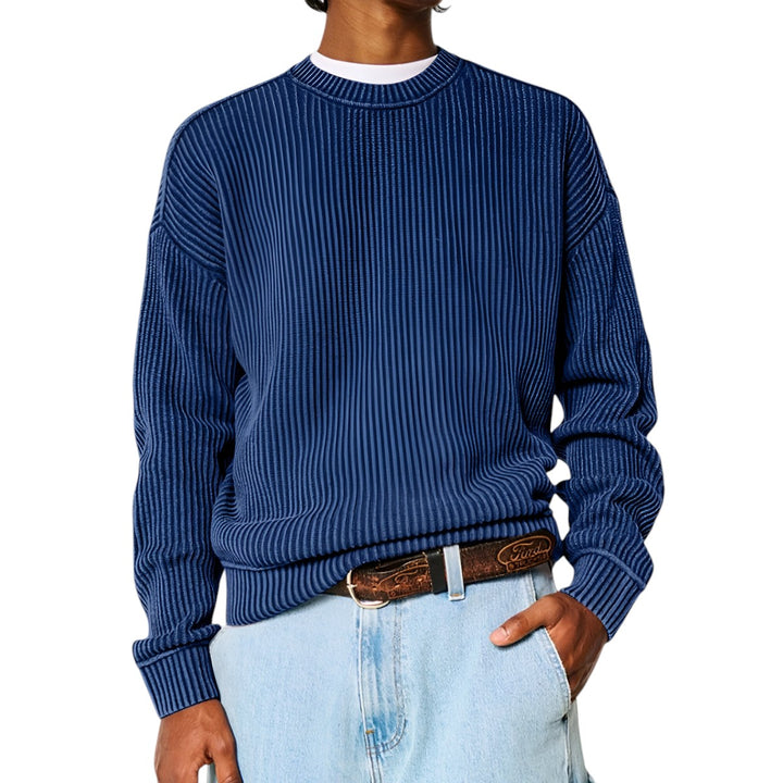 Leo™ - Versatile round neck men's jumper