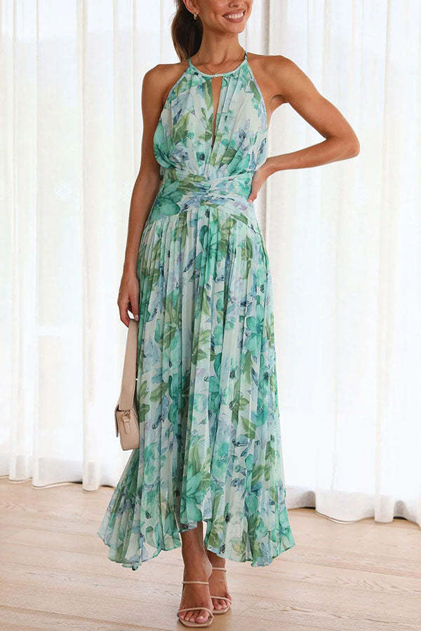 Aloysia - Floral print Maxi Dress