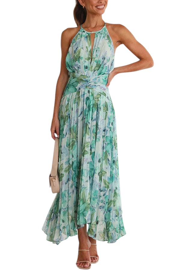 Aloysia - Floral print Maxi Dress