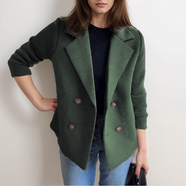 Elise - Luxury knitted blazer