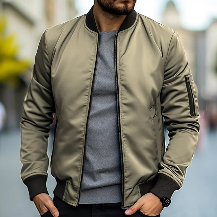 Alan | Stylish Bomber Jacket for Men