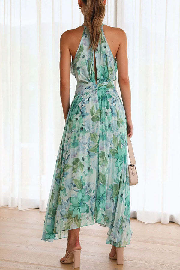 Aloysia - Floral print Maxi Dress