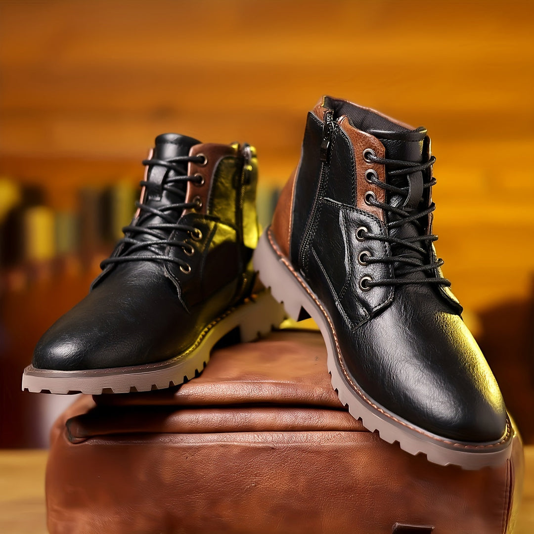 Daniel™ Vintage Lace-Up Boots