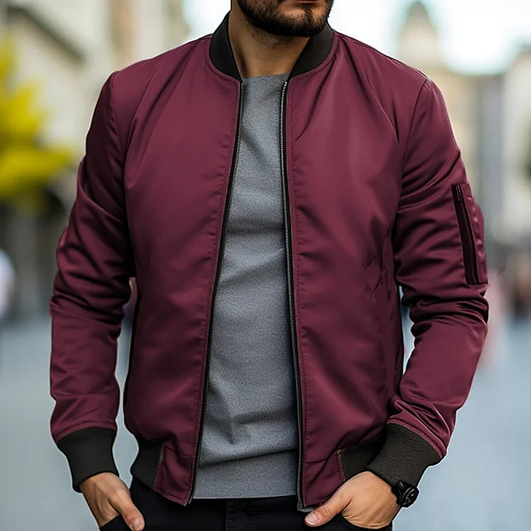 Alan | Stylish Bomber Jacket for Men