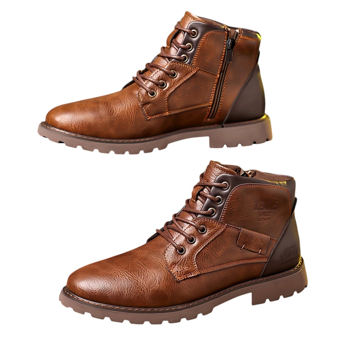 Daniel™ Vintage Lace-Up Boots