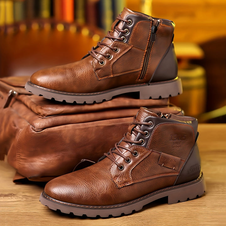 Daniel™ Vintage Lace-Up Boots