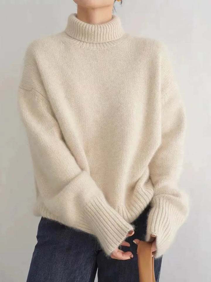 Anna™ | Wool roll-neck pullover