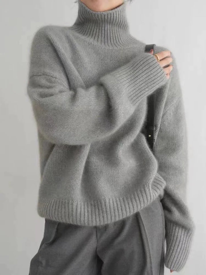 Anna™ | Wool roll-neck pullover