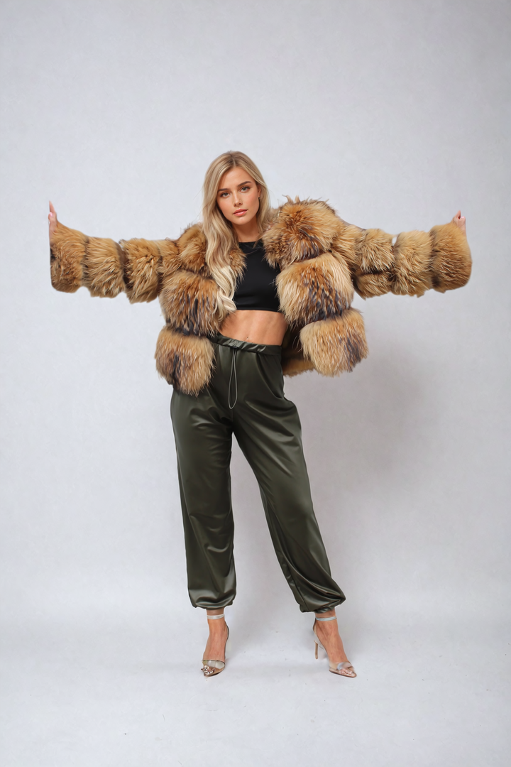 STACY | Stylish faux fur coat