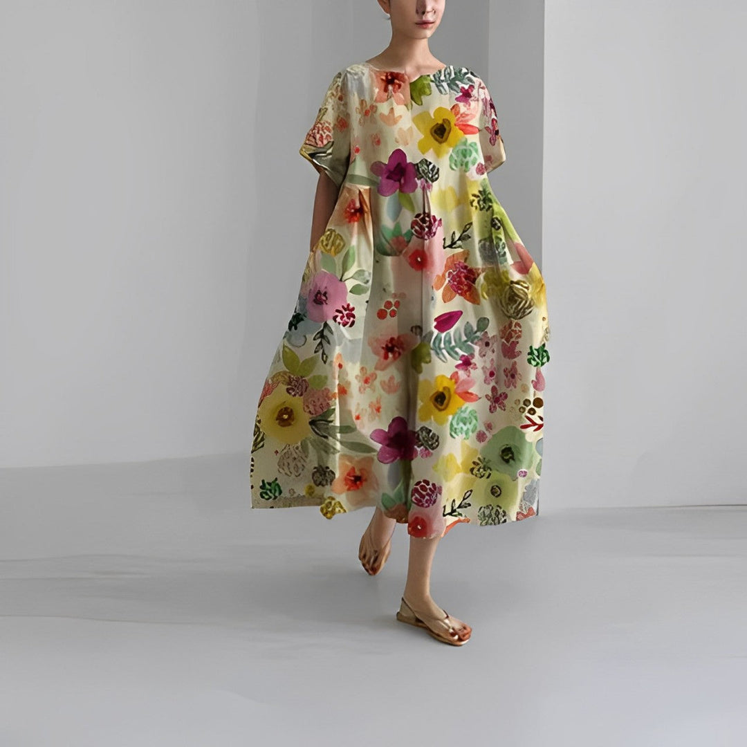 Felicia™ | Floral bohemian dress