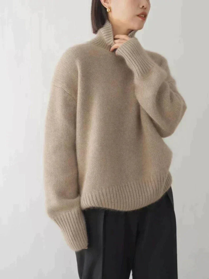 Anna™ | Wool roll-neck pullover