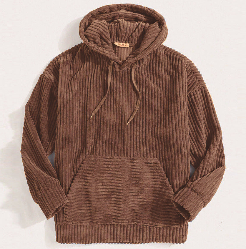 OLIVER | Corduroy hoodie