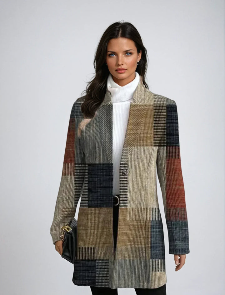 Marina™ | Elegant Blazer with Pattern Design