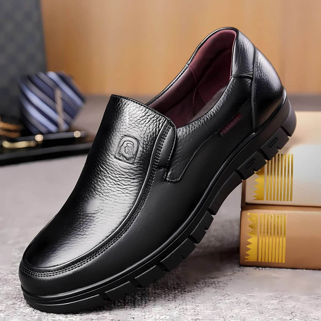 Tommy™ | Men's Leather Slip-On Shoes