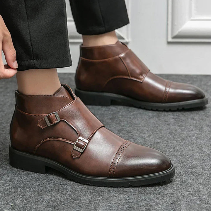 Darell™ - Leather Boots