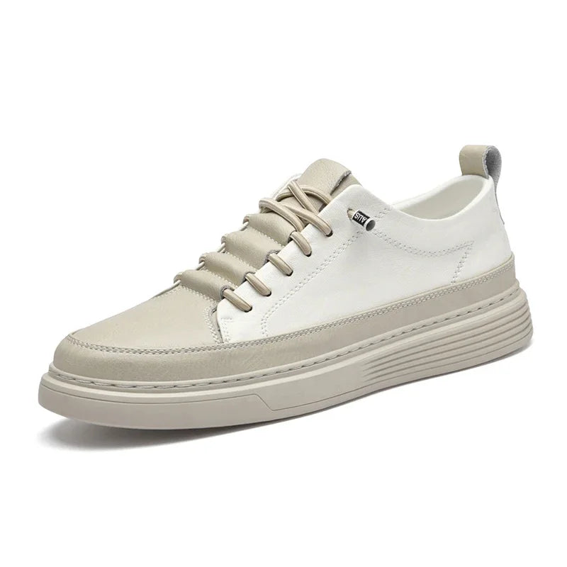 Urban Tempo - Textured Leather Sneakers