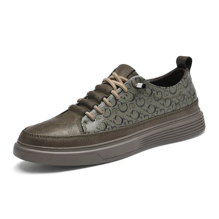 Urban Tempo - Textured Leather Sneakers