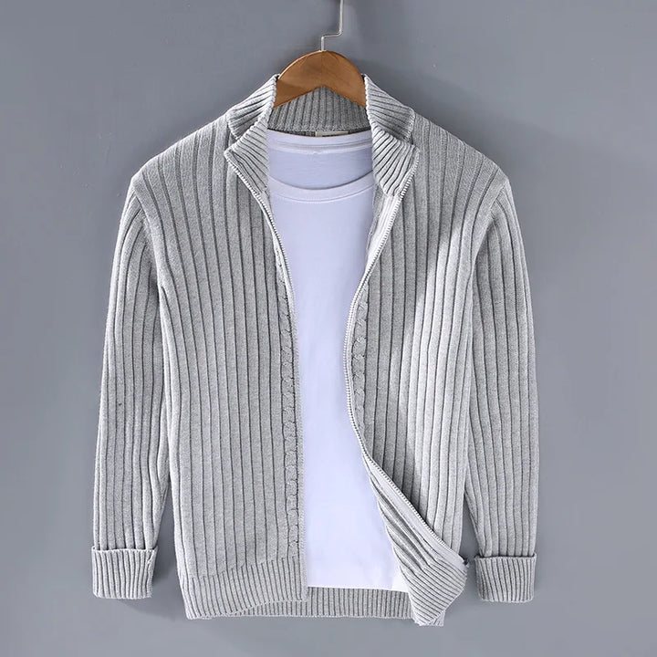 Casper | Soft zip cardigan