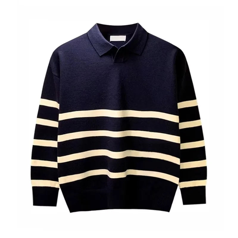 Ethan | Striped knitted jumper