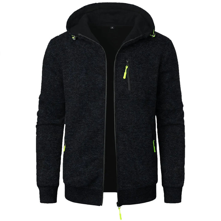 Steven - Men's Sports Hooded Jacket