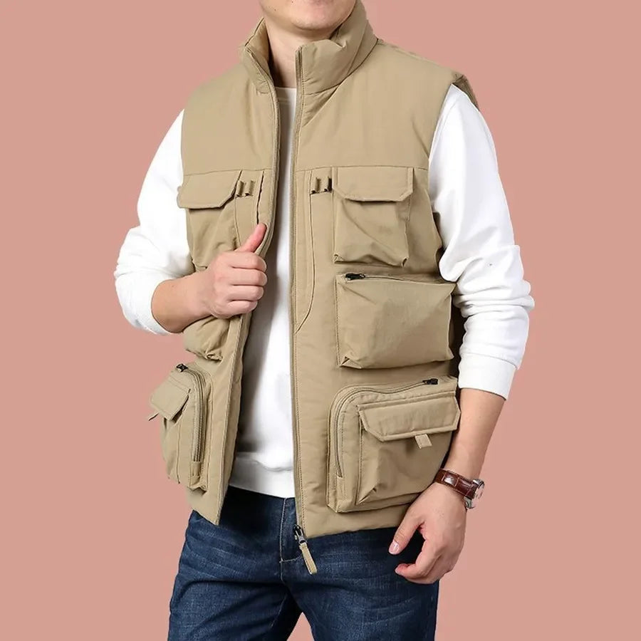 Thobias - 2025 Men Cargo Bodywarmer