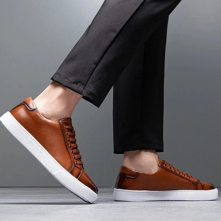 Maver™ | Genuine Leather Sneakers