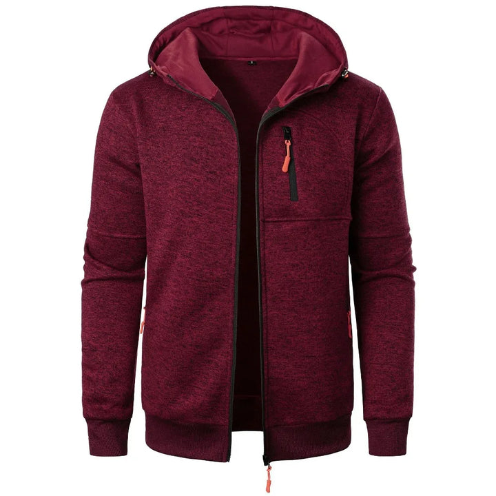 Steven - Men's Sports Hooded Jacket