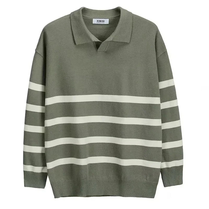 Ethan | Striped knitted jumper