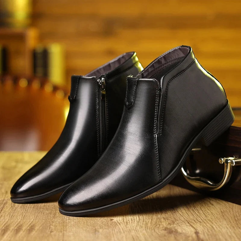 Pierre - Chic Leather Boots