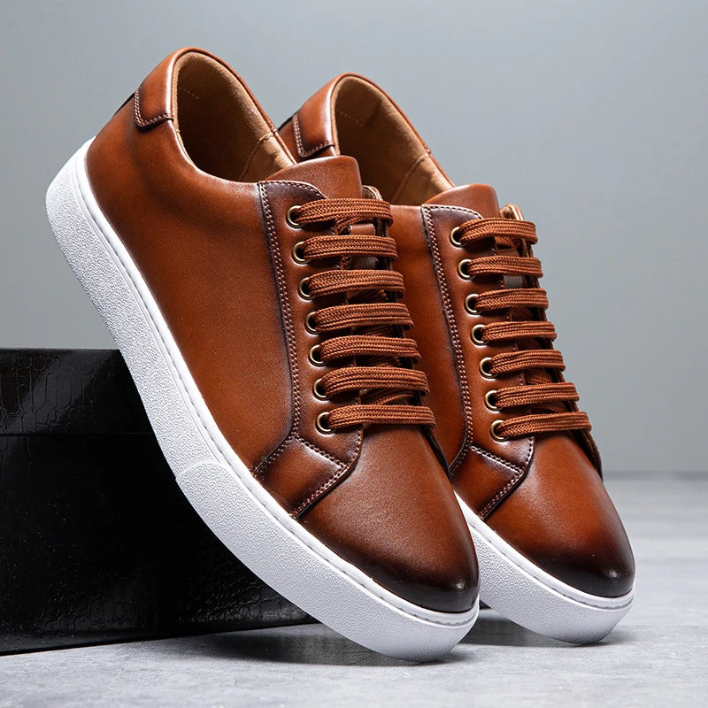 Maver™ | Genuine Leather Sneakers