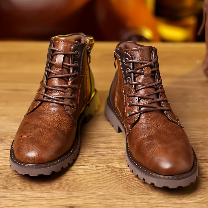 Daniel™ Vintage Lace-Up Boots