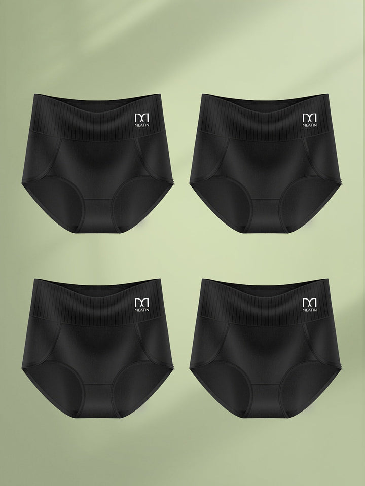 6-pack high waist tummy control briefs - breathable and comfortable