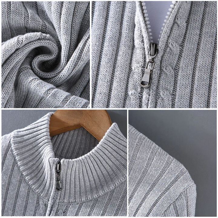 Casper | Soft zip cardigan