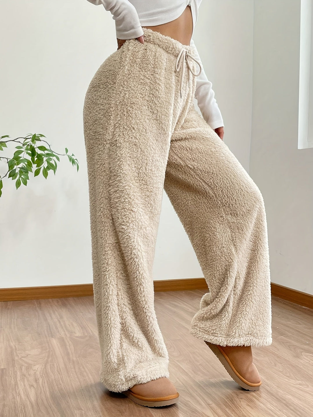 Désirée™ - Ultra-fleece wide trousers