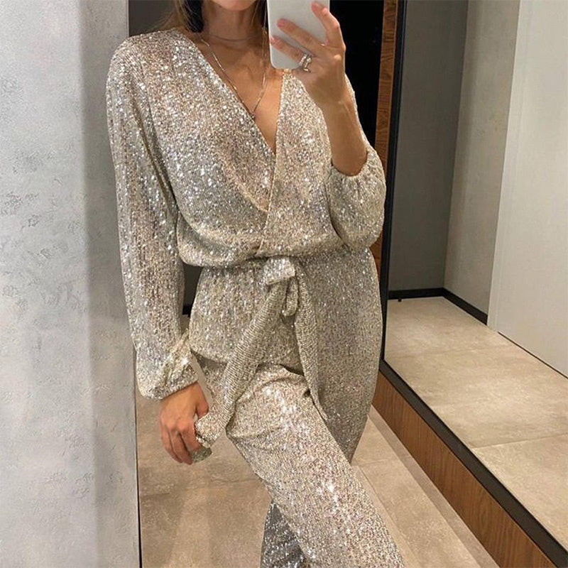 Glittering jumpsuits