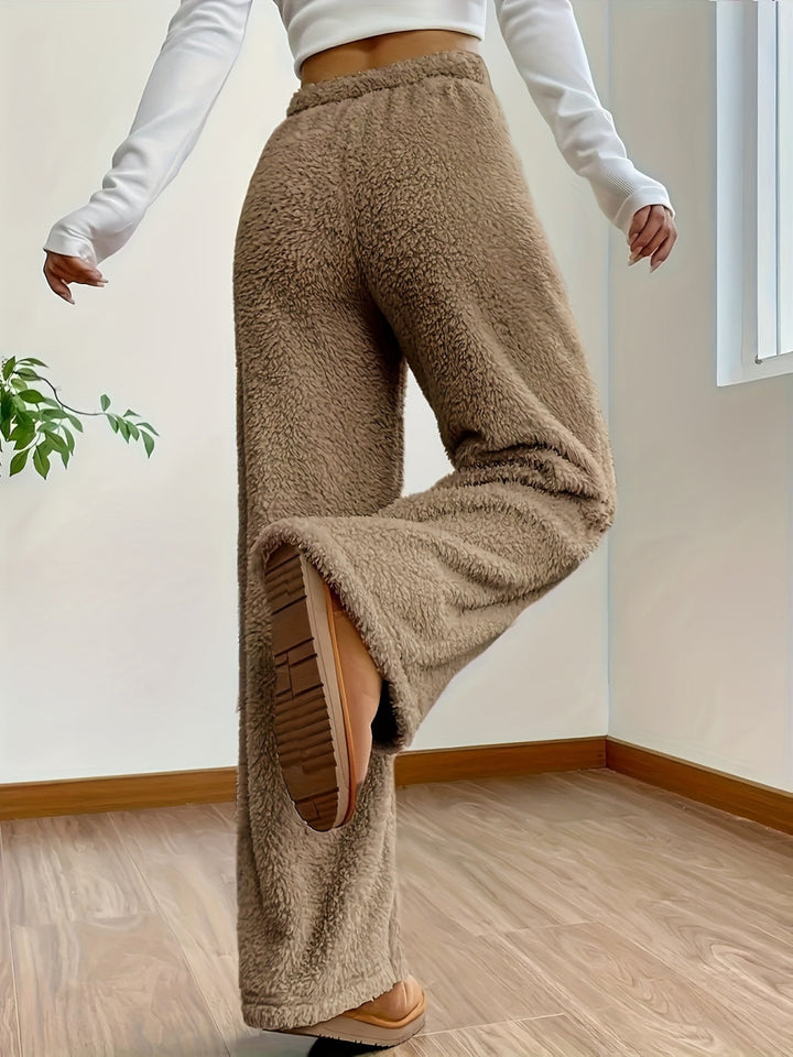 Désirée™ - Ultra-fleece wide trousers