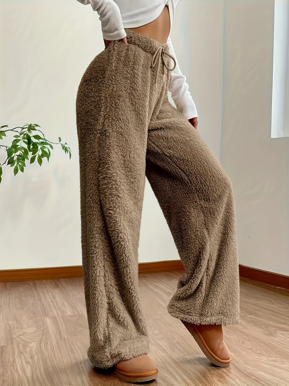 Désirée™ - Ultra-fleece wide trousers