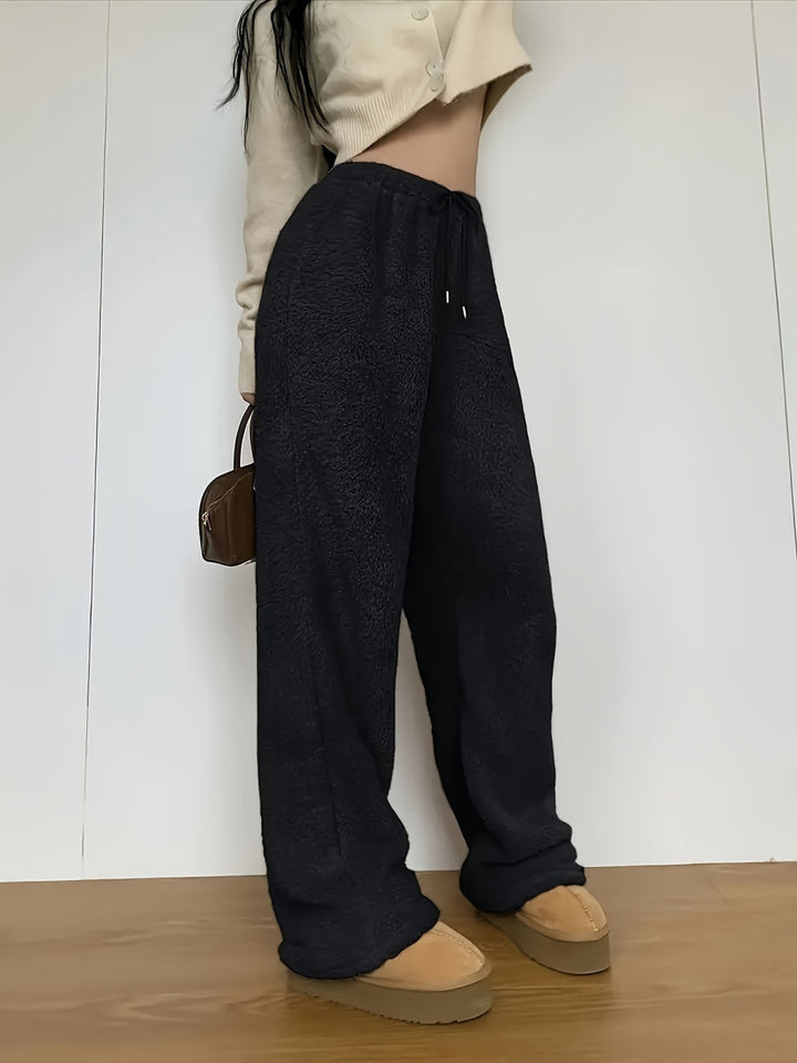 Désirée™ - Ultra-fleece wide trousers