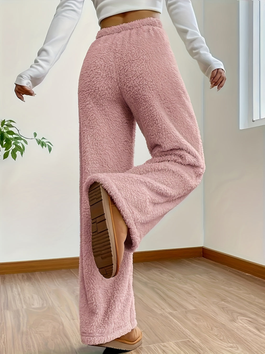 Désirée™ - Ultra-fleece wide trousers