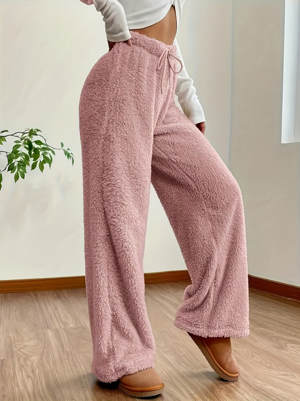 Désirée™ - Ultra-fleece wide trousers